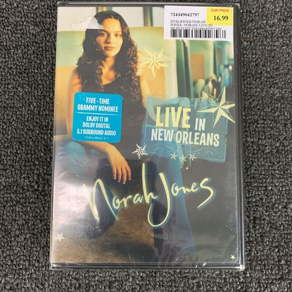 Other - Norah Jones Live in New Orleans - DVD By Norah Jones Brand New